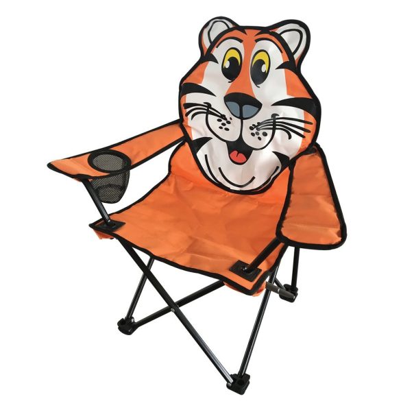 TIGRE kempingszék, 35 x 35 x 55 cm, tigris, gyerek