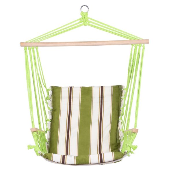 CRAIG pamut függőfotel - zöld