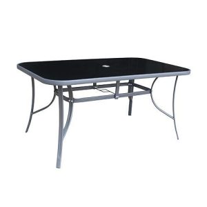LEQ GREGORY Moonstone kerti asztal - 150x90x70cm
