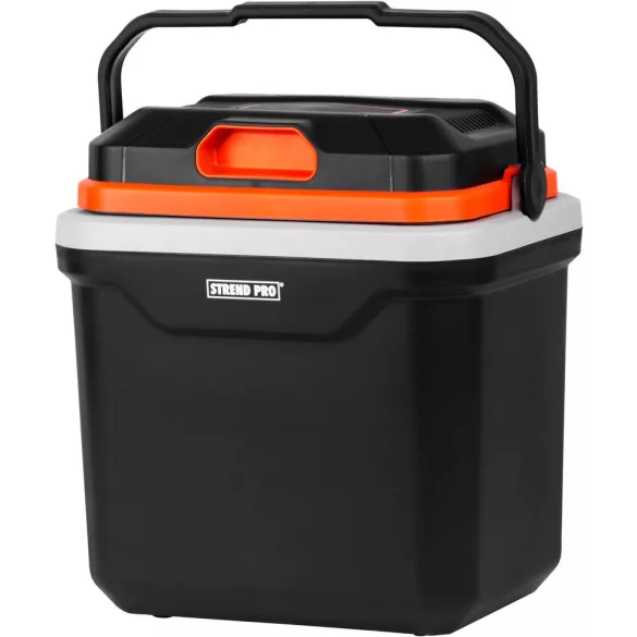 Hűtőláda, Strend Pro, 24 l, 230 V/12 V, 2 az 1-ben hűt-fűt, PUR szigetelés, LED jelzés, hordozható, autós használatra