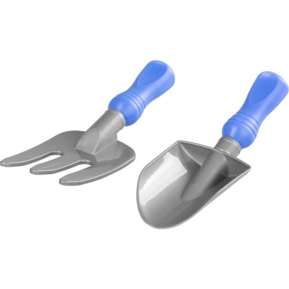 Homokozó játékkészlet, Strend Pro, 5 db, öntözőkannával, lapáttal, villával és 2 pohárral, gyermekeknek, homokozóhoz és strandhoz