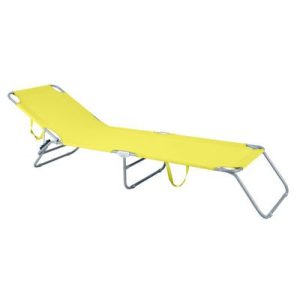PANAMA napozóágy - sárga - 188x55x27cm