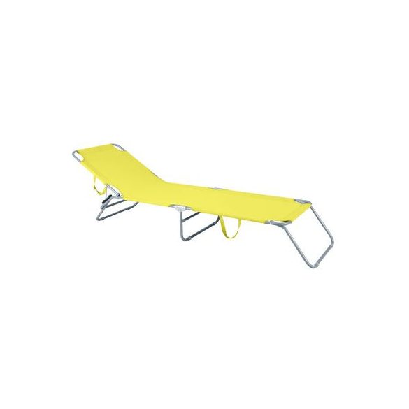 PANAMA napozóágy - sárga - 188x55x27cm