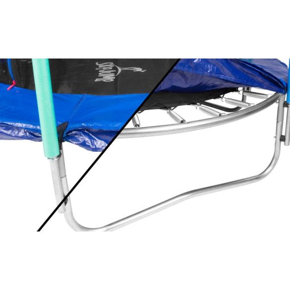 Skipjump Pro GS08 trambulin belső hálóval és létrával - 244cm
