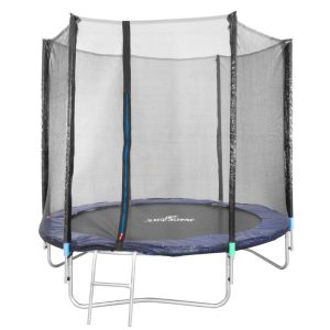 Skipjump Pro GS08 trambulin külső hálóval és létrával - 244cm