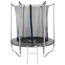 Trambulin belső védőháló, Skipjump GS06, fekete, 183 cm