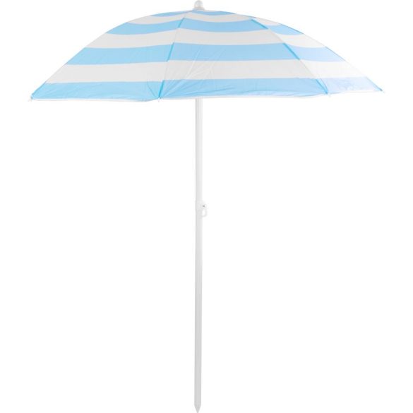 DALIA dönthető napernyő - türkiz-fehér - 180cm