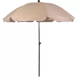   BETTY dönthető strand napernyő - 200 cm - 22/25 mm - bézs