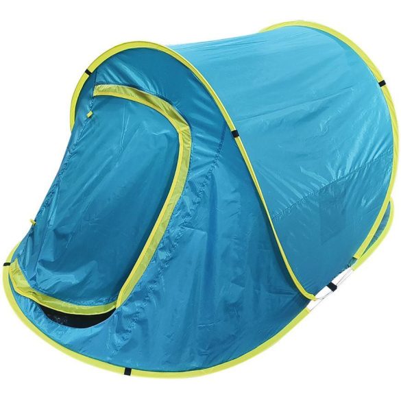 Strend Pro összecsukható strandsátor - kék/sárga - 220x120x95cm