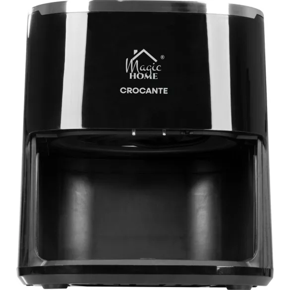 Air Fryer forrólevegős sütő, MagicHome Crocante, 5 l, fekete, 12 sütési mód, beépített időzítő, egészséges sütés, minimális olajjal, 1450 W