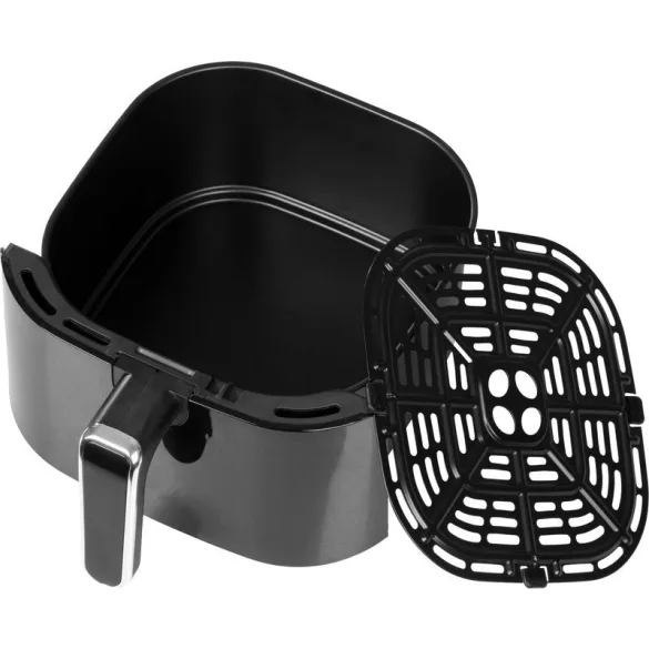 Air Fryer forrólevegős sütő, MagicHome Crocante, 5 l, fekete, 12 sütési mód, beépített időzítő, egészséges sütés, minimális olajjal, 1450 W