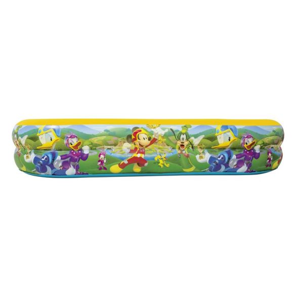 BESTWAY, 91008, Mickey Mouse, felfújható gyermekmedence, 2,62 x 1,75 x 0,51 m