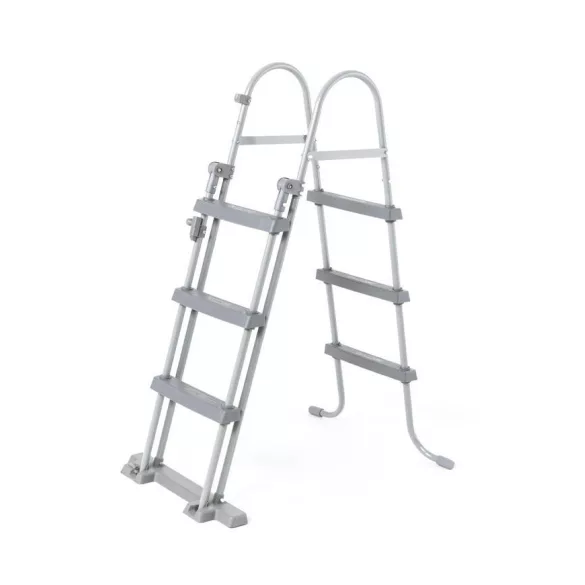 BESTWAY Biztonsági medence létra 3 fokos 107 cm magas medencékhez (58330)