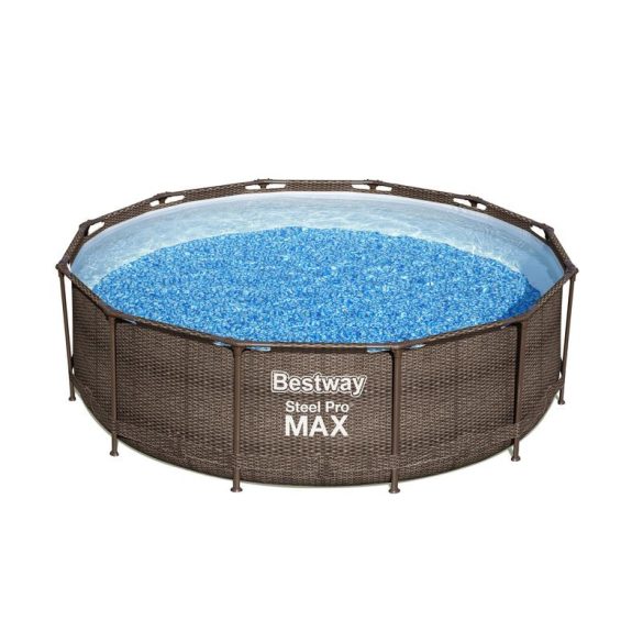 Bestway Steel Pro Max Rattan 3,66 m x 100 cm medence szett (56709)