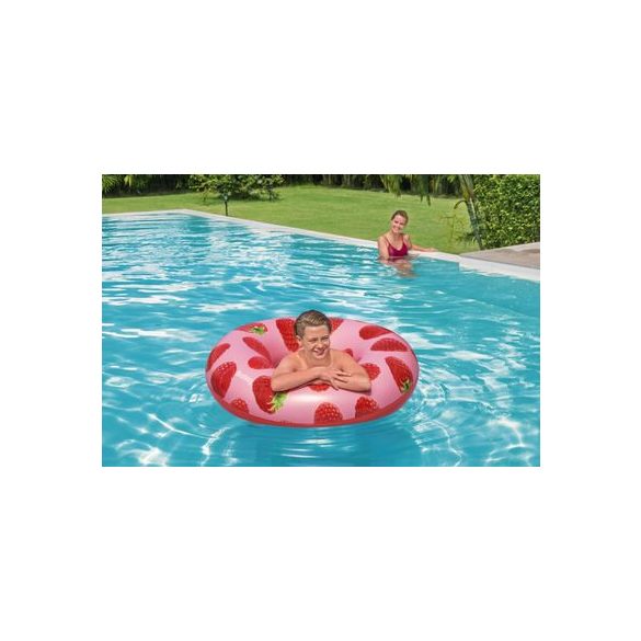 Úszógumi Bestway® 36231, Scentsational Raspberry, gyermek, felfújható, 119 cm