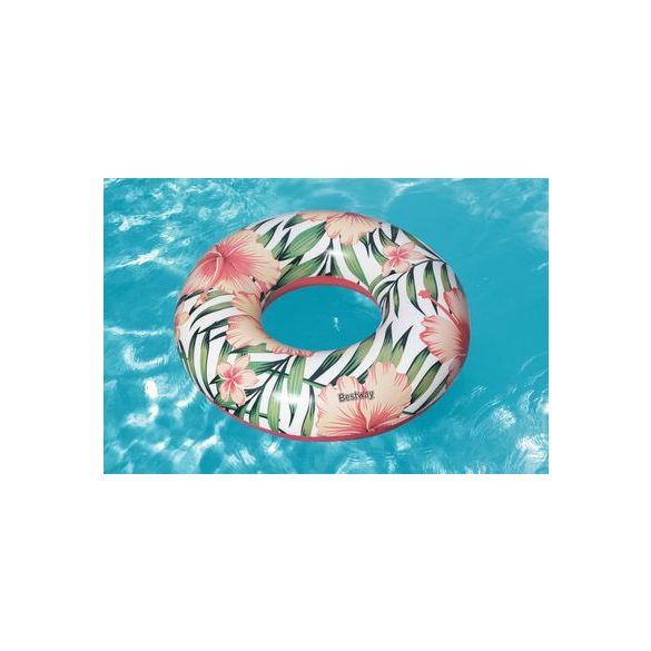 Úszógumi Bestway® 36237, Tropical Palms, gyermek, felfújható, 119 cm