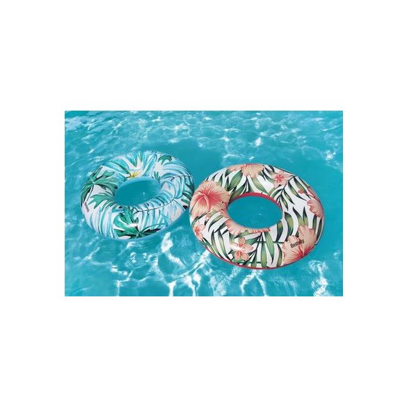 Úszógumi Bestway® 36237, Tropical Palms, gyermek, felfújható, 119 cm