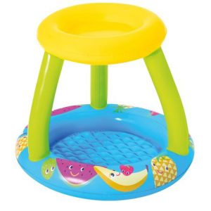 Bestway® 52331, Fruit Canopy felfújható gyermekmedence tetővel, 0,94 x 0,89 x 0,79 m