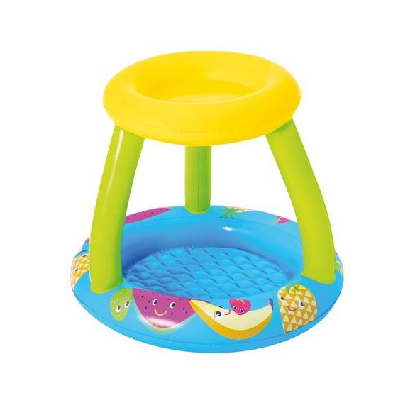 Bestway® 52331, Fruit Canopy felfújható gyermekmedence tetővel, 0,94 x 0,89 x 0,79 m