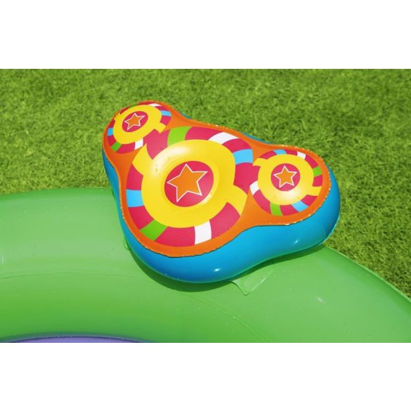 Bestway® 53117, Sing 'n Splash, felfújható gyermekmedence, 2,95 x 1,90 x 1,37 m
