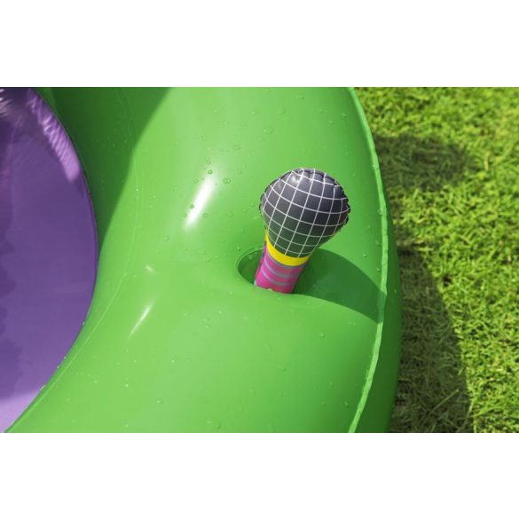 Bestway® 53117, Sing 'n Splash, felfújható gyermekmedence, 2,95 x 1,90 x 1,37 m