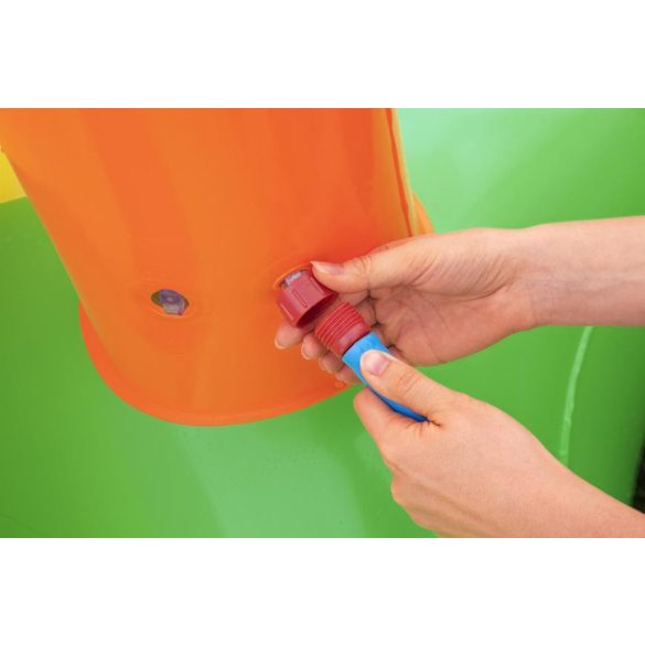 Bestway® 53117, Sing 'n Splash, felfújható gyermekmedence, 2,95 x 1,90 x 1,37 m