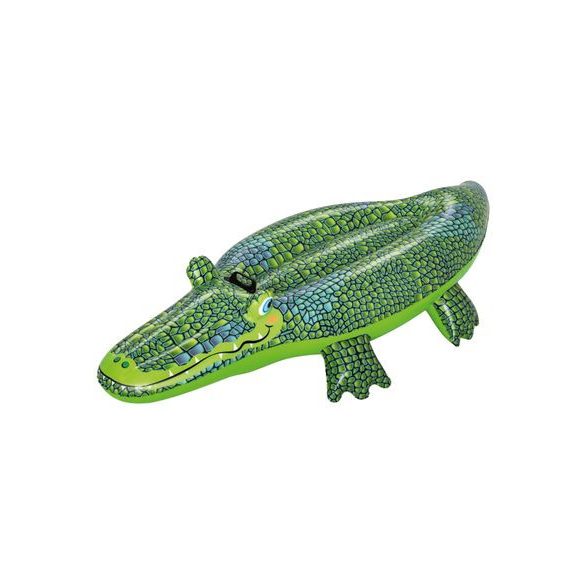 Krokodil Bestway® 41477, Buddy croc rider, gyermek MAXI, felfújható, 152 x 71 cm