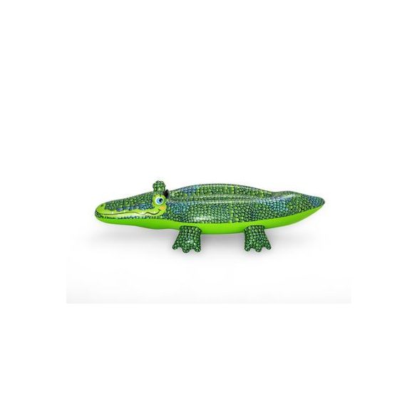 Krokodil Bestway® 41477, Buddy croc rider, gyermek MAXI, felfújható, 152 x 71 cm