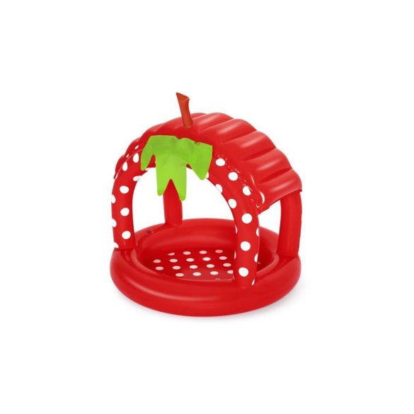 Bestway® 52387, Very Berry, felfújható kis gyermekmedence tetővel, 0,91 x 0,91 x 0,91 m