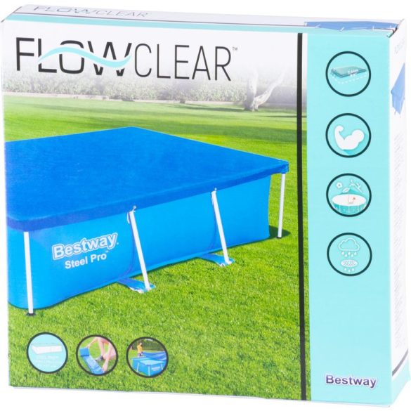 BESTWAY 2,59m x 1,7m csővázas medence védőtakaró (58105)