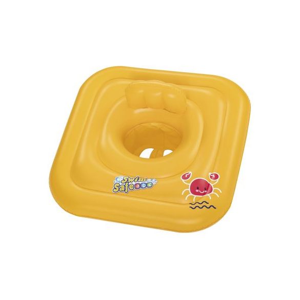 Úszó Bestway® 32050, Baby support, gyermek, felfújható, négyzet alakú ülés gyermekeknek, vízbe, 76 c