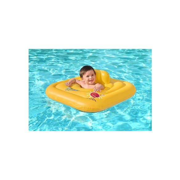 Úszó Bestway® 32050, Baby support, gyermek, felfújható, négyzet alakú ülés gyermekeknek, vízbe, 76 c