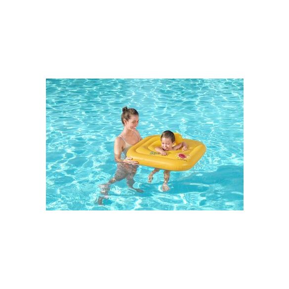 Úszó Bestway® 32050, Baby support, gyermek, felfújható, négyzet alakú ülés gyermekeknek, vízbe, 76 c