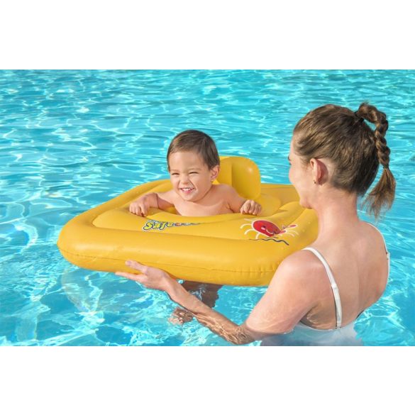 BESTWAY úszógumi, 32050, Baby support, gyermek, felfújható, négyzet alakú, 76 cm
