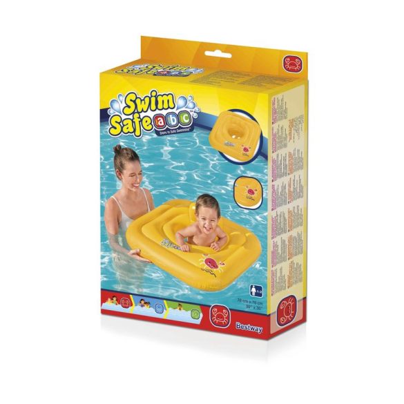 BESTWAY úszógumi, 32050, Baby support, gyermek, felfújható, négyzet alakú, 76 cm