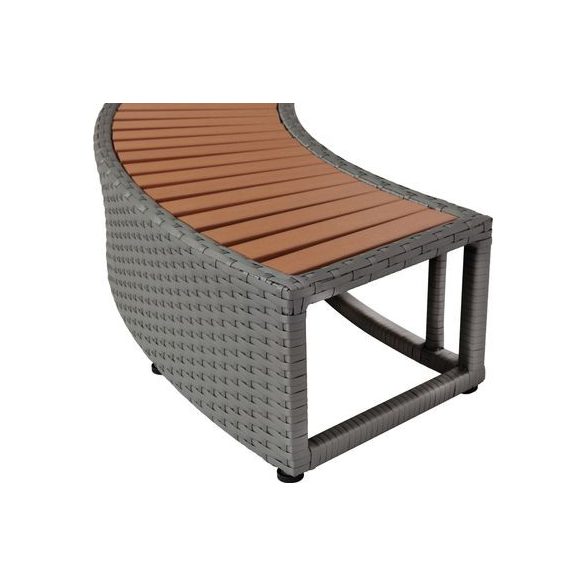 MSpa jacuzzi lépcső, kör alakú pezsgőfürdőhöz, 92 x 30 x 22 cm