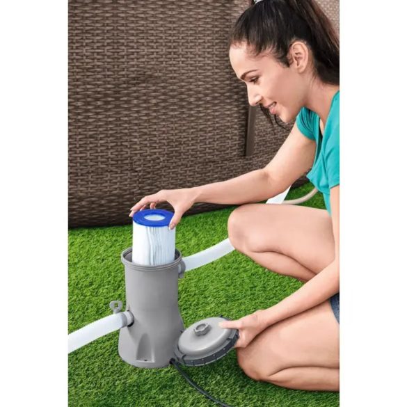 Papírszűrős vízforgató, BESTWAY FlowClear, 3m3/h (58386)