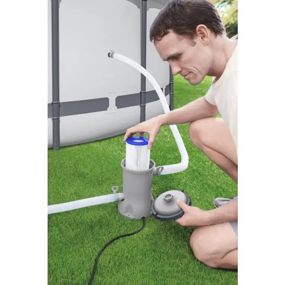 Papírszűrős vízforgató, BESTWAY FlowClear, 3m3/h (58386)