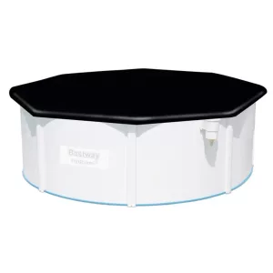 Medence védőtakaró, BESTWAY FlowClear, fekete, 3,96 mm (58292)