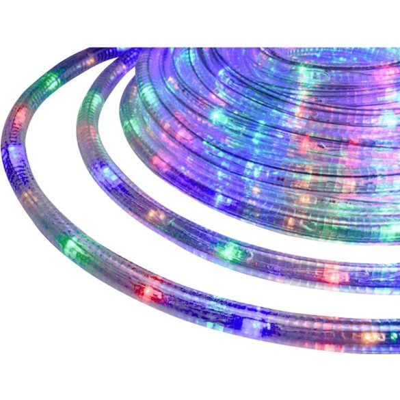 LED fényfüzér, MagicHome Vianoce Rolight, 240 db LED, sokszínű, 8 fénymód, IP44, kültéri, 230 V 50 Hz, átlátszó kábel
