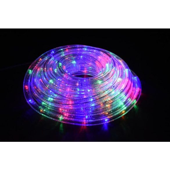 LED fényfüzér, MagicHome Vianoce Rolight, 240 db LED, sokszínű, 8 fénymód, IP44, kültéri, 230 V 50 Hz, átlátszó kábel