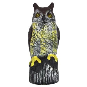 Strend Pro napelemes madárriasztó bagoly - 41cm