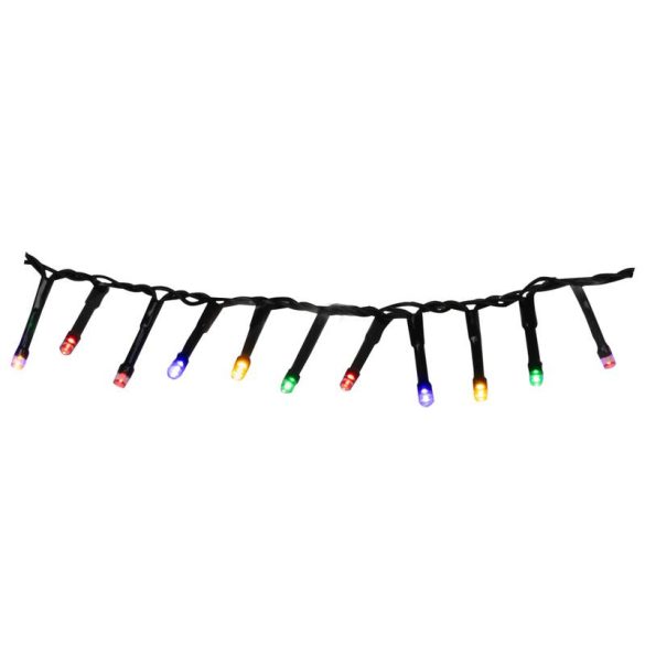 LED fényfüzér, MagicHome Vianoce Errai, 11 m, 320 LED, sokszínű, 8 funkció, memóriával, IP44, kültéri, 230 V 50 Hz, 3 m tápkábel