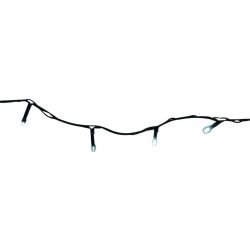   LED fényfüzér, MagicHome Viacone Ceibo, 14,3 m, 192 LED, hidegfehér, elemes (3x AA), időzítővel, 8 fényprogram memóriával, kültéri, fekete kábel