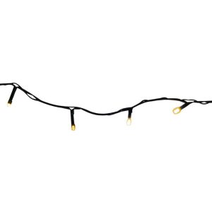 LED fényfüzér, MagicHome Viacone Ceibo, 14,3 m, 192 LED, melegfehér, 8 fényprogram, időzítő, elemes (3x AA), kültéri, memória