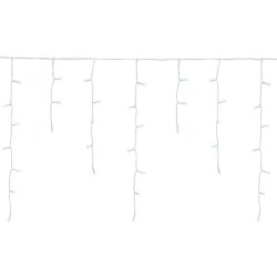   Fényfüggöny, MagicHome Vianoce Icicle, Jégcsap, 200 db LED, 5 m, 50 cm, hidegfehér, egyszerű világítás, kültéri