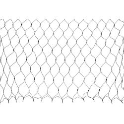   Hálós LED fényfüzér, MagicHome Vianoce Netled, 2 x 1 m, 160 LED, hidegfehér, összekapcsolható, egyszerű világítás, kültéri, 230 V, fekete kábel