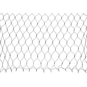 Hálós LED fényfüzér, MagicHome Vianoce Netled, 2 x 1 m, 160 LED, hidegfehér, összekapcsolható, egyszerű világítás, kültéri, 230 V, fekete kábel