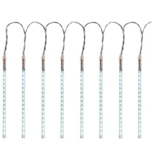 Fényfüggöny, MagicHome Vianoce, Jégcsap, 7,5 m, 720 LED, 24 jégcsap, hidegfehér, vízesés hatás, kültéri, 230 V, jégcsap hossza 30 cm