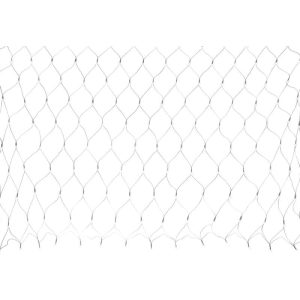 Hálós LED fényfüzér, MagicHome Vianoce Netled, 160 db LED, 2 x 1 m, hidegfehér, hálós, összekapcsolható, egyszerű világítás, fehér kábel, kültéri